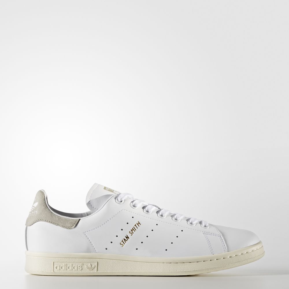 Adidas Stan Smith - Originals ανδρικα - Ασπρα/Ασπρα/Ασπρα,Μέγεθος: EU 36 – 54 2/3 (355HWFJP)